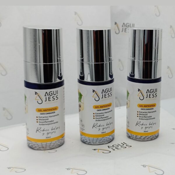 Gel antifatiga para  ojos cansados